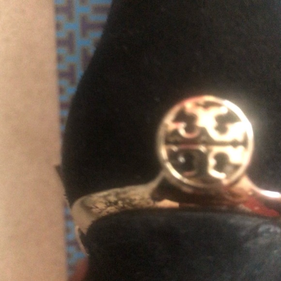 Tory Burch size 8 wedge black suede boot - Picture 3 of 6